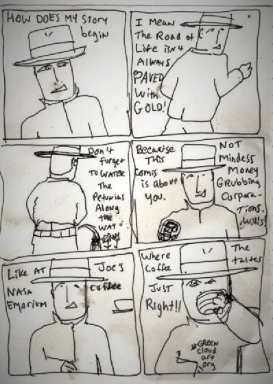 Lubchek page from upcoming comic:Hey how'bout a pickle