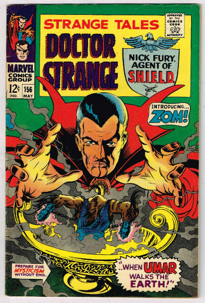 STRANGE TALES #156 1951-1976 VOLUME 1 MARVEL