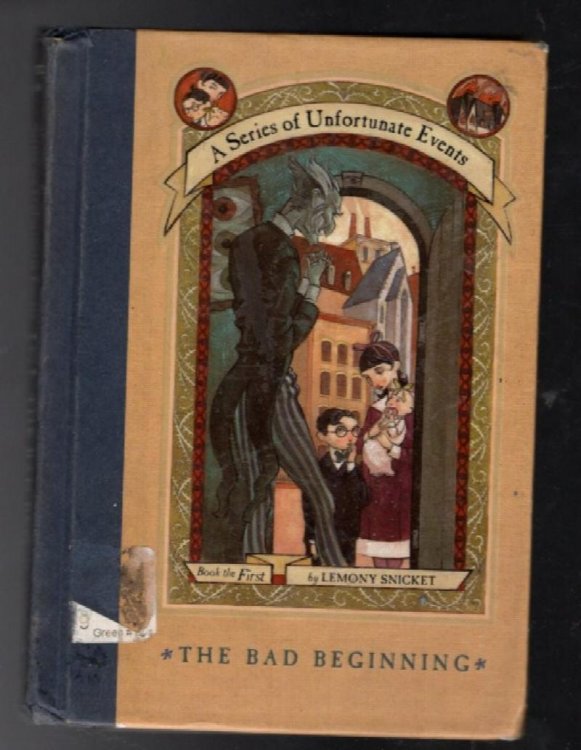 Lemony Snicket Hardcover Books, A Series of Unfortunate Events (1-6) 1st Edition