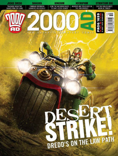 2000 AD PROG 1659 DESERT STRIKE! RELEASED 10TH JUN 2010