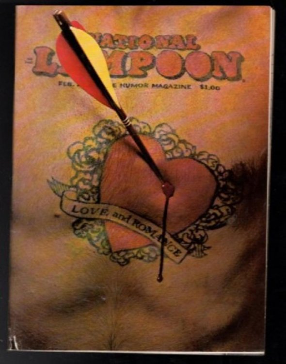 National Lampoon, Feb 1975, Issue #59, Adult Illustrated Humor, Love & Romance