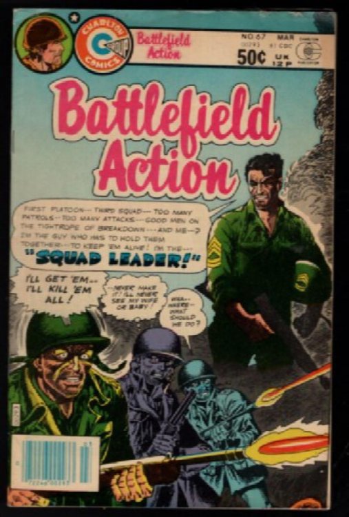 Battlefield Action #67 Charlton Comics March 1981