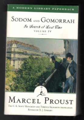 In Search of Lost Time Volume IV Sodom and Gomorrah (Modern Library Classics)