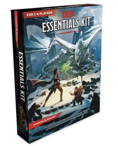 D&D 5E ESSENTIALS KIT Target Exclusive Dungeons and Dragons 5th Edition Box Set