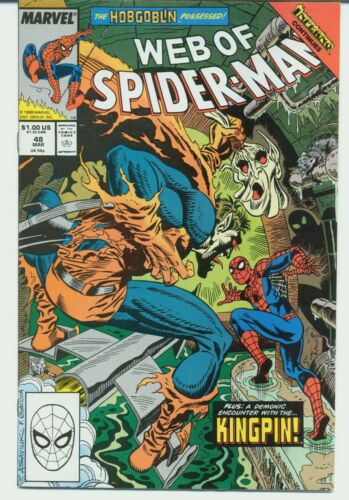 WEB OF SPIDERMAN # 48