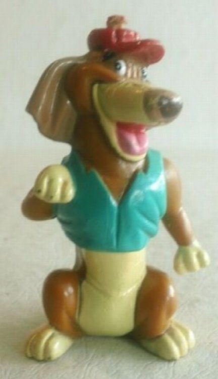 1989 Goldcrest Films-Itchy-All Dogs Go To Heaven-Wendy's Dog Figure Give-away
