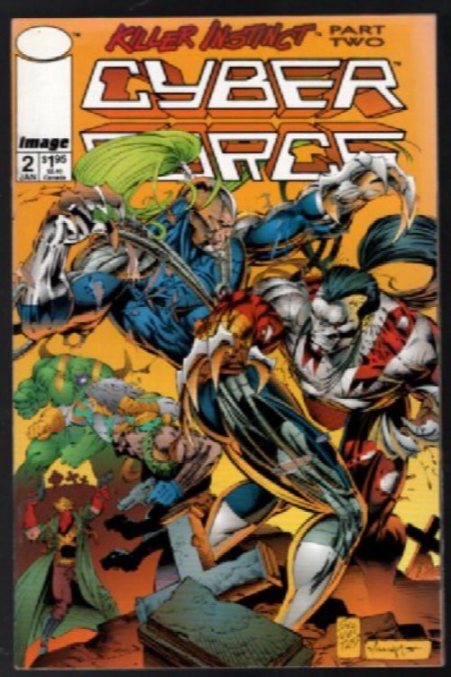 Cyber Force #2 (1994) and #3