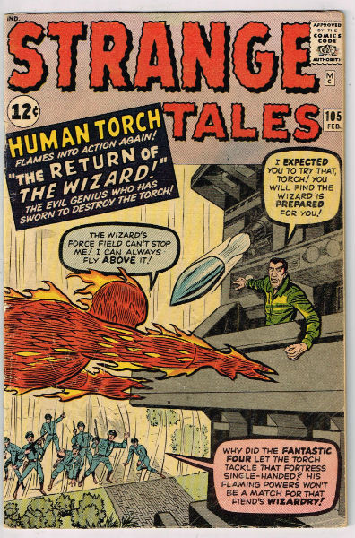 STRANGE TALES #105 1963 VOLUME 1 MARVEL