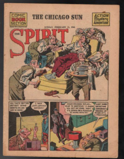 The Spirit:The Chicago Sun,Feb.11,1945
