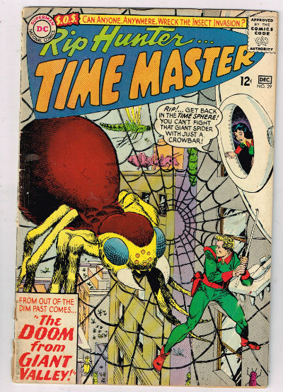 RIP HUNTER, TIME MASTER #29 Oct.-Nov,1965 VOLUME 1 DC