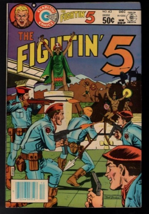 Fightin' Five #42,43,44 and 45:Lot of 4