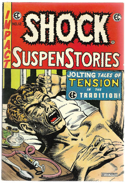 SHOCK SUSPENSTORIES N 12 AO 1973 it is actually E.C.comics reprints #3.Perhaps one of the greatest story and cover ever.