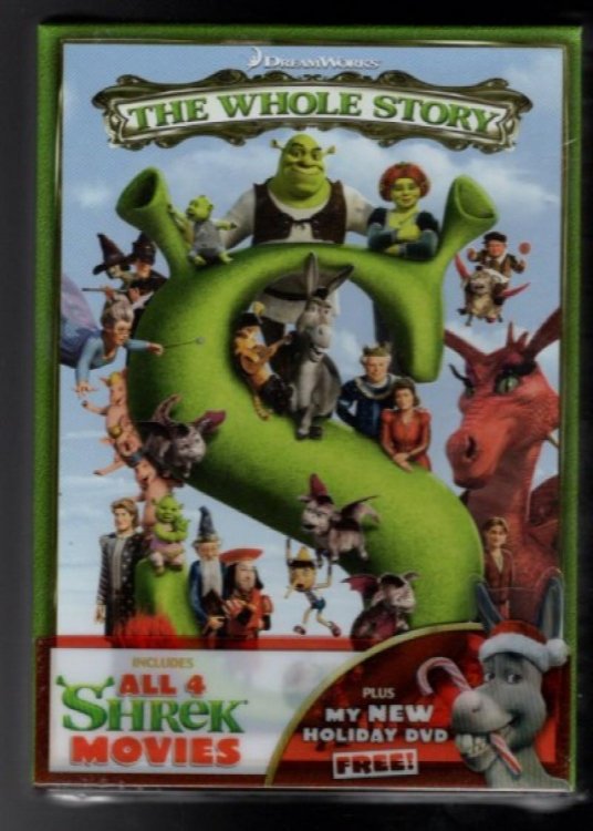 Shrek the Whole Story Quadrilogy (DVD) All 4 Movies NEW & SEALED