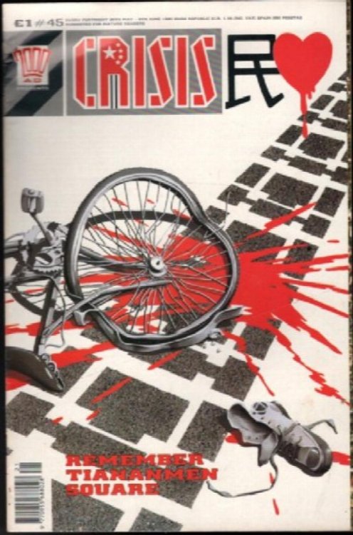 2000 AD Presents CRISIS Comic - No 45 - Fortnightly Comic - Date 26/05/1990