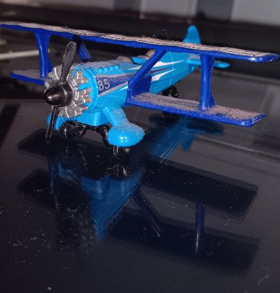 2008 Matchbox Sky Busters Bi-Plane Airplane Model SB85 Loose Collectible Toy