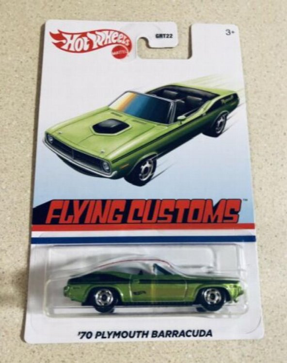 Hot Wheels Flying Customs '70 Plymouth Barracuda