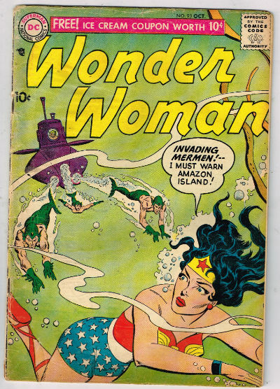WONDER WOMAN #93 1957 VOLUME 1 DC