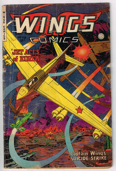 WINGS COMICS #116 1952 VOLUME 1 FICTION HOUSE