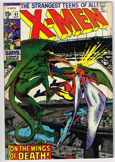 UNCANNY X-MEN #61 1969 VOLUME 1 MARVEL