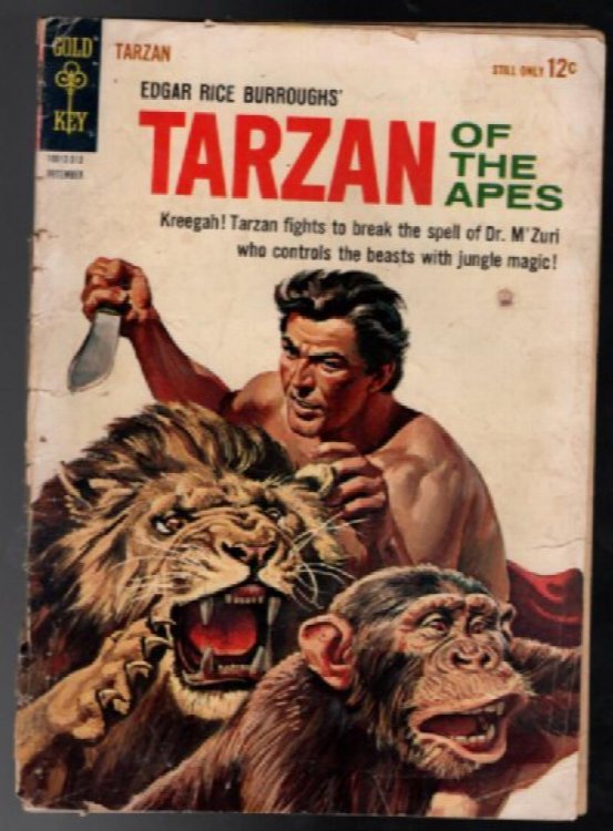 Edgar Rice BurroughsTarzan of the Apes #139 Gold Key Comics
