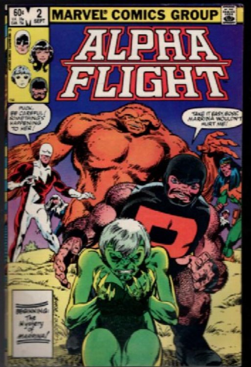 Alpha Flight #2 Direct Edition (1983)