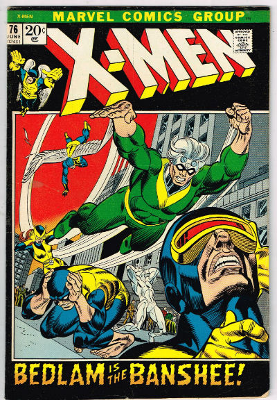 UNCANNY X-MEN #76 1969 VOLUME 1 MARVEL