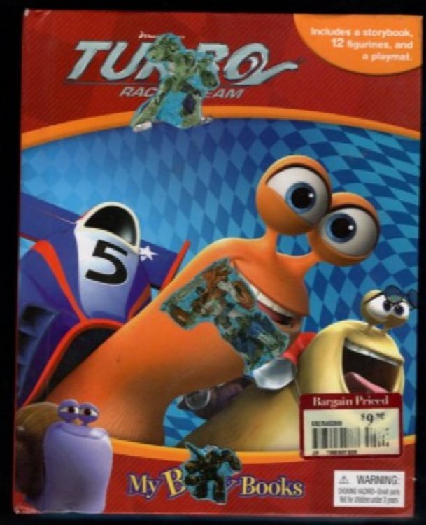 DreamWorks Turbo Racing Team My Busy Books: Great stashbox to hide your weed!