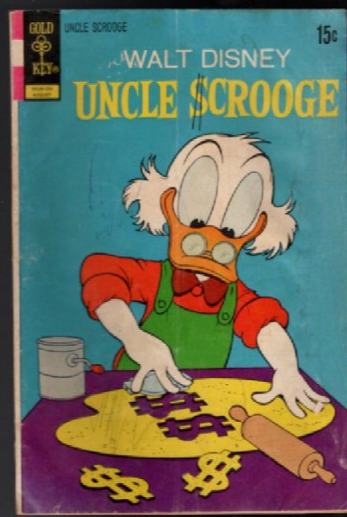 Walt Disney Uncle Scrooge No.100 Comic Book Gold Key 1972