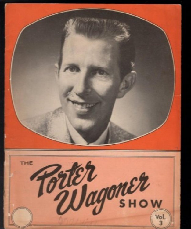 Vintage The PORTER WAGONER Television Show Song and Picture Book VOL 3 Magazine