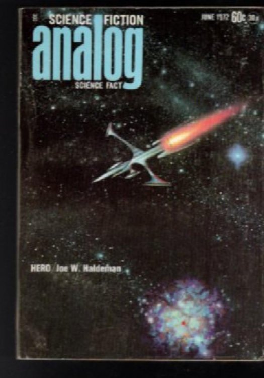 Analog Science Fiction ,May,Jun 1972 Joe Haldeman,Harry Harrison