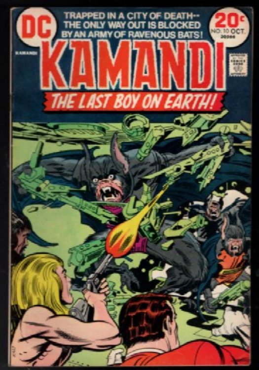 Kamandi: The Last Boy On Earth #10, Kirby Art DC Comics
