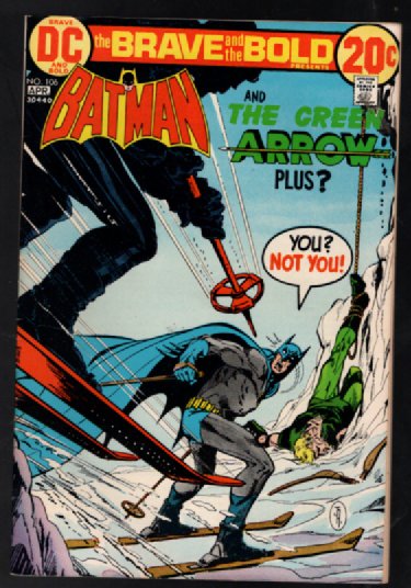 The Brave and the Bold #106:Batman and the Green Arrow