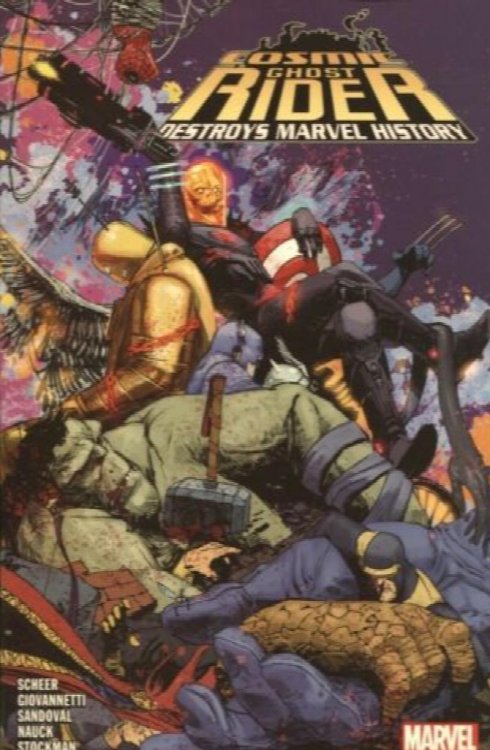 Cosmic Ghost Rider Destroys Marvel History #1 thru #4