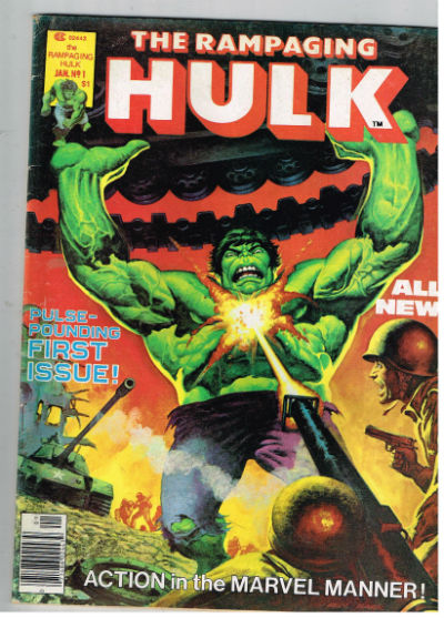 RAMPAGING HULK #1 1977 VOLUME 1 MARVEL