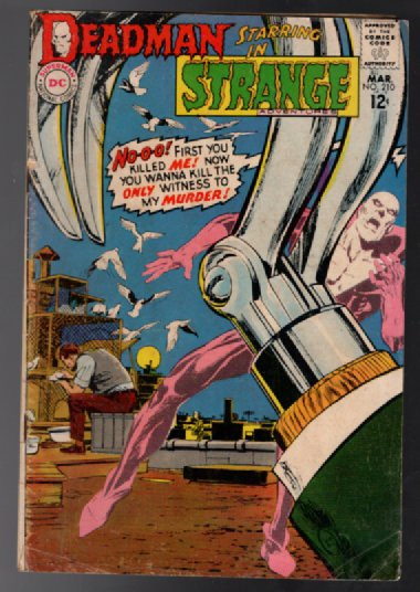 Strange Adventures #210:Featuring Deadman