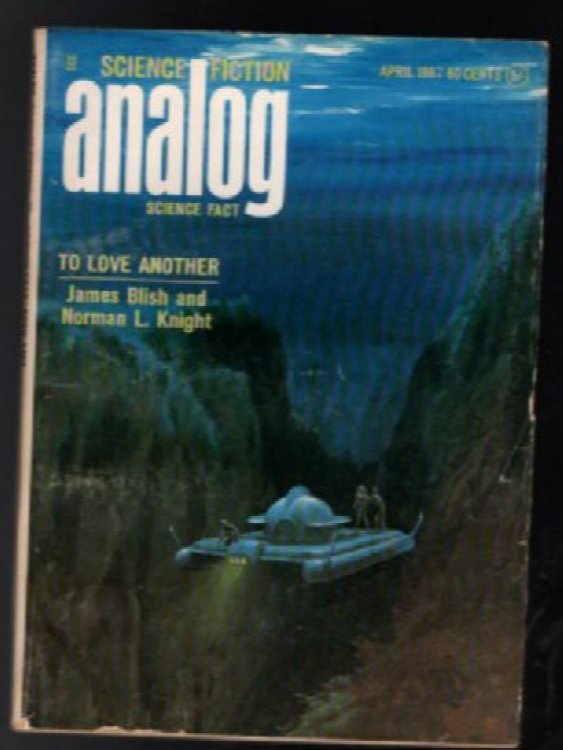 4 1967 Analog Magazine- James Blish, Harry Harrison, Mack Reynolds:April, May,june and September