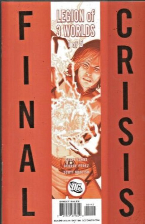 Final Crisis: Legion of 3 worlds #1,#2,#3 of 5