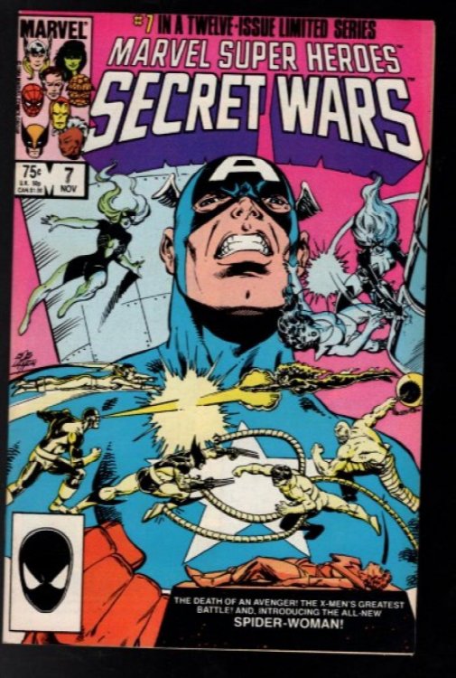 Marvel Super Heroes Secret Wars #7 VF! First Appearance All New Spider-Woman!