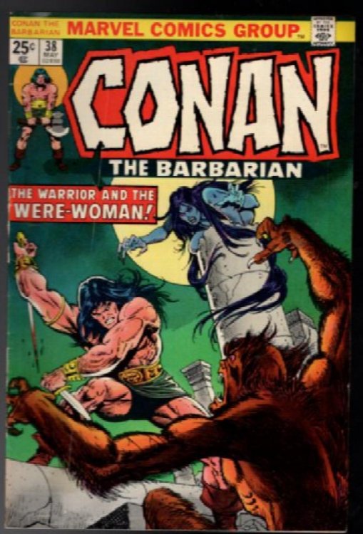 CONAN the BARBARIAN #38 1974 Marvel Comics