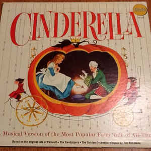 Kay Lande, Peggy Powers, Ed Powell ‎ Cinderella Label: Golden Records (2) ‎ LP 117