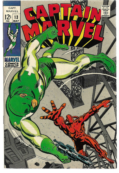 Captain Marvel (1969 1st Series Marvel) #13