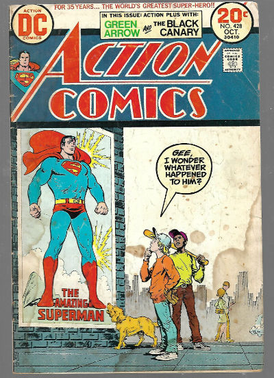 Action Comics Lot of readers,:#427,428,438,439 and 454
