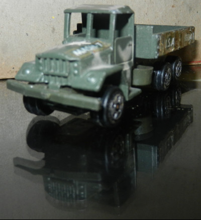 Vintage Zylmex Military Cargo Truck T433 Army Green