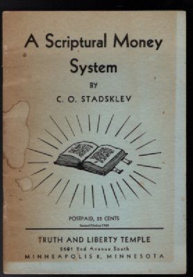 A SPIRITUAL money system