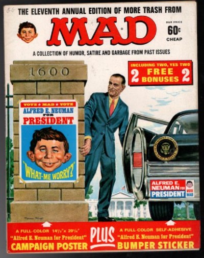 Vintage MAD Comic Humor Magazine Eleventh 11th Annual Edition