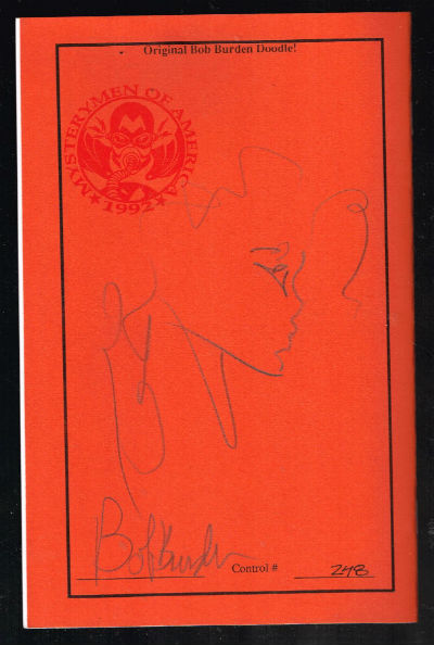 Disorderly house #1:Ashcan edition-signed by Burden #248