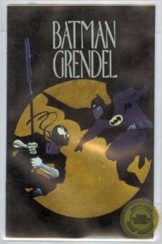 Batman Grendel (1993) Ashcan #1GOLD Tags: Ashcan Editions, Mini Comic sealed numbered,07001