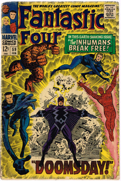 FANTASTIC FOUR #59 VOLUME 1 MARVEL
