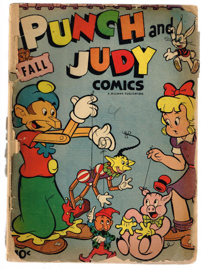 PUNCH AND JUDY COMICS #4 VOLUME 2 HILLMAN PUBLICATIONS