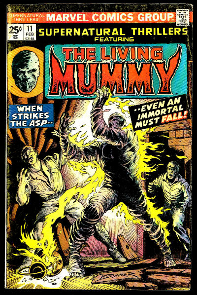 SUPERNATURAL THRILLERS #11 VOLUME 1 MARVEL